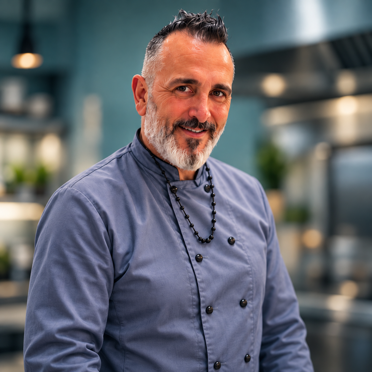 Giovanni, chef di Nana’ Hosteria, in cucina